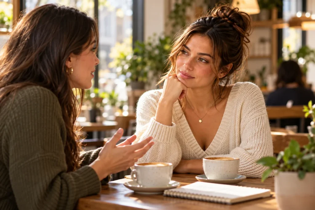 Healthy boundaries in dating during an open conversation